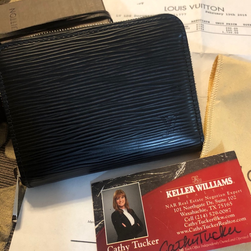 Louis Vuitton Zippy CoinPurse Epi Noir